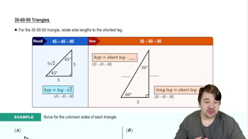 30-60-90 Triangles