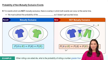 Probability of Non-Mutually Exclusive Events