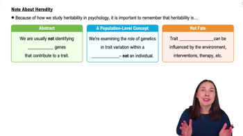 Note About Heredity