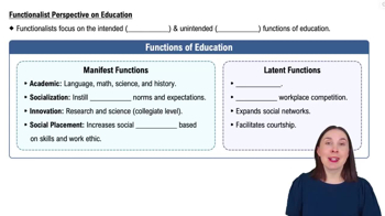 Functionalist Perspective on Education