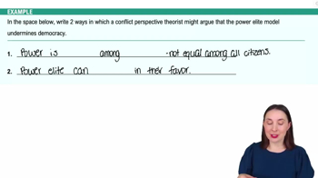 Theoretical Perspectives on Government and Politics Example 3