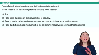 Health and Society Example 1