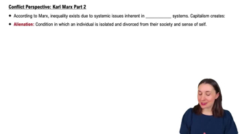 Conflict Perspective: Karl Marx Part 2