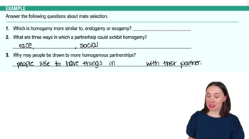 Mate Selection Example 1