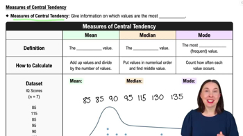Measures of Central Tendency