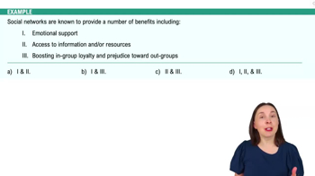 Social Networks Example 1