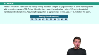 Standard Deviation (σ) Unknown Example 4