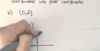 Converting Between Polar and Rectangular (Cartesian) Coordinates, Ex 1