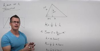 How to Find the Area of a Triangle with Trigonometry