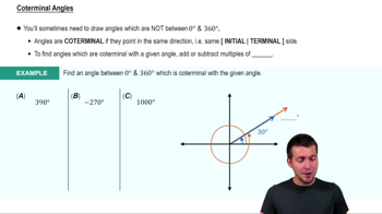 Coterminal Angles