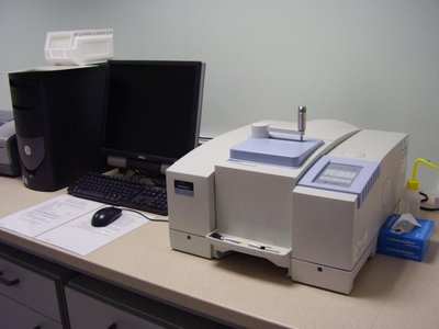 FT-IR instrument in laboratory