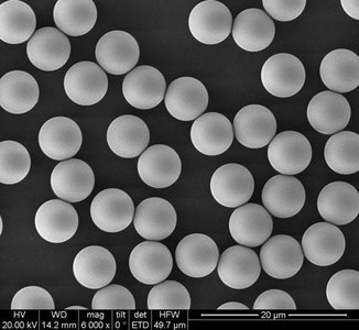 Polar surface-modified silica gels