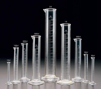 Graduated cylinders for measuring volume