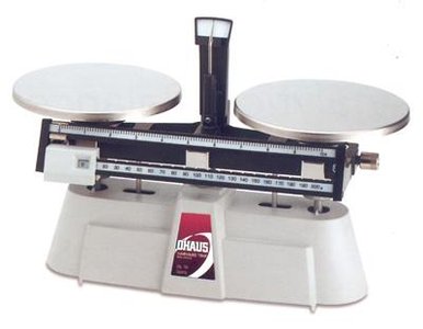 Balance scale for measuring mass