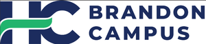 A close-up of Brandon Campus HC Logo