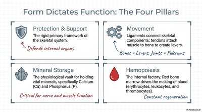 Four Pillars of Skeletal System Function