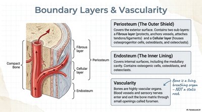 Bone Boundary Layers and Vascularity