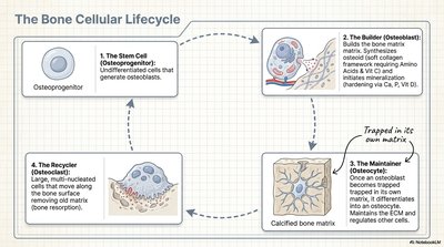Bone Cellular Lifecycle