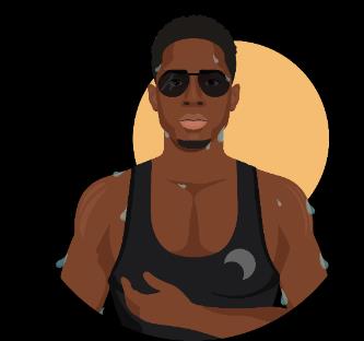 Sweating after exercise