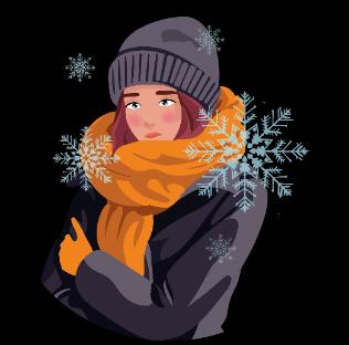 Cold exposure and shivering