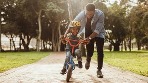Learning to ride a bike as an example of acquired reflex
