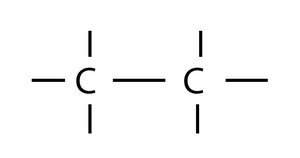 Covalent bond between two carbon atoms