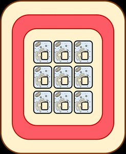 Diagram of body compartments