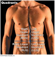 Abdominopelvic quadrants