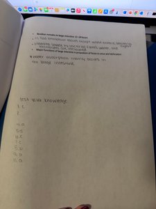 Metabolism notes page