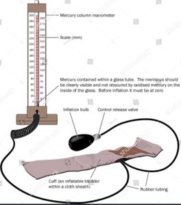 Mercury sphygmomanometer