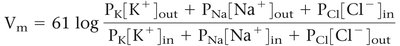 GHK equation