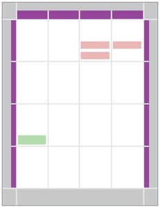 Genetic code table showing codons and corresponding amino acids