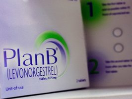 Plan B emergency contraceptive packaging