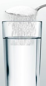 Adding solute to solvent