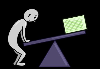 Lever representing movement