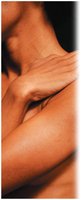 Human skin and underlying structures