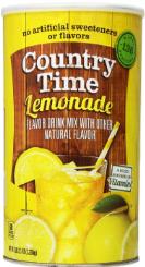 Lemonade crystals as solute