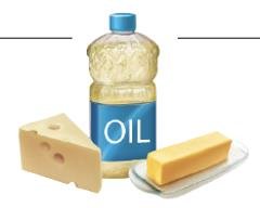 Food sources of lipids