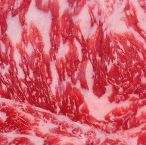 Marbling in beef