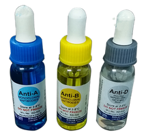 Anti-A, Anti-B, Anti-D reagents