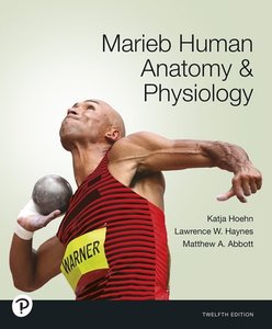 Marieb Human Anatomy & Physiology 12th Edition textbook cover
