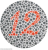 Color vision test