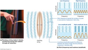 Sound waves and pitch/amplitude
