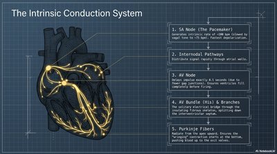 Intrinsic conduction system of the heart