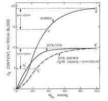 Oxygen-Hemoglobin dissociation curve