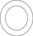 Simple shell model of an atom