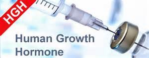 Human growth hormone injection