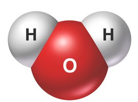 Water molecule (H2O)