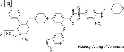 Hydroxyl analog of venetoclax