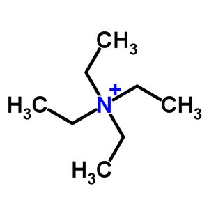 Tetraethylammonium chemical structure